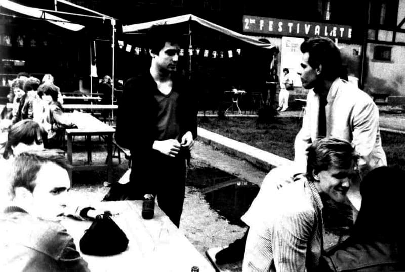 Les Têtes Brûlées au festival d'été du chateau du Pourtales, Strasbourg, le 25 juillet 1981